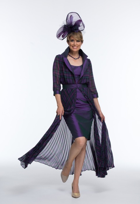tartan mother of the bride outfits